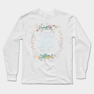 Give You Hope - Jeremiah 29:11 Long Sleeve T-Shirt